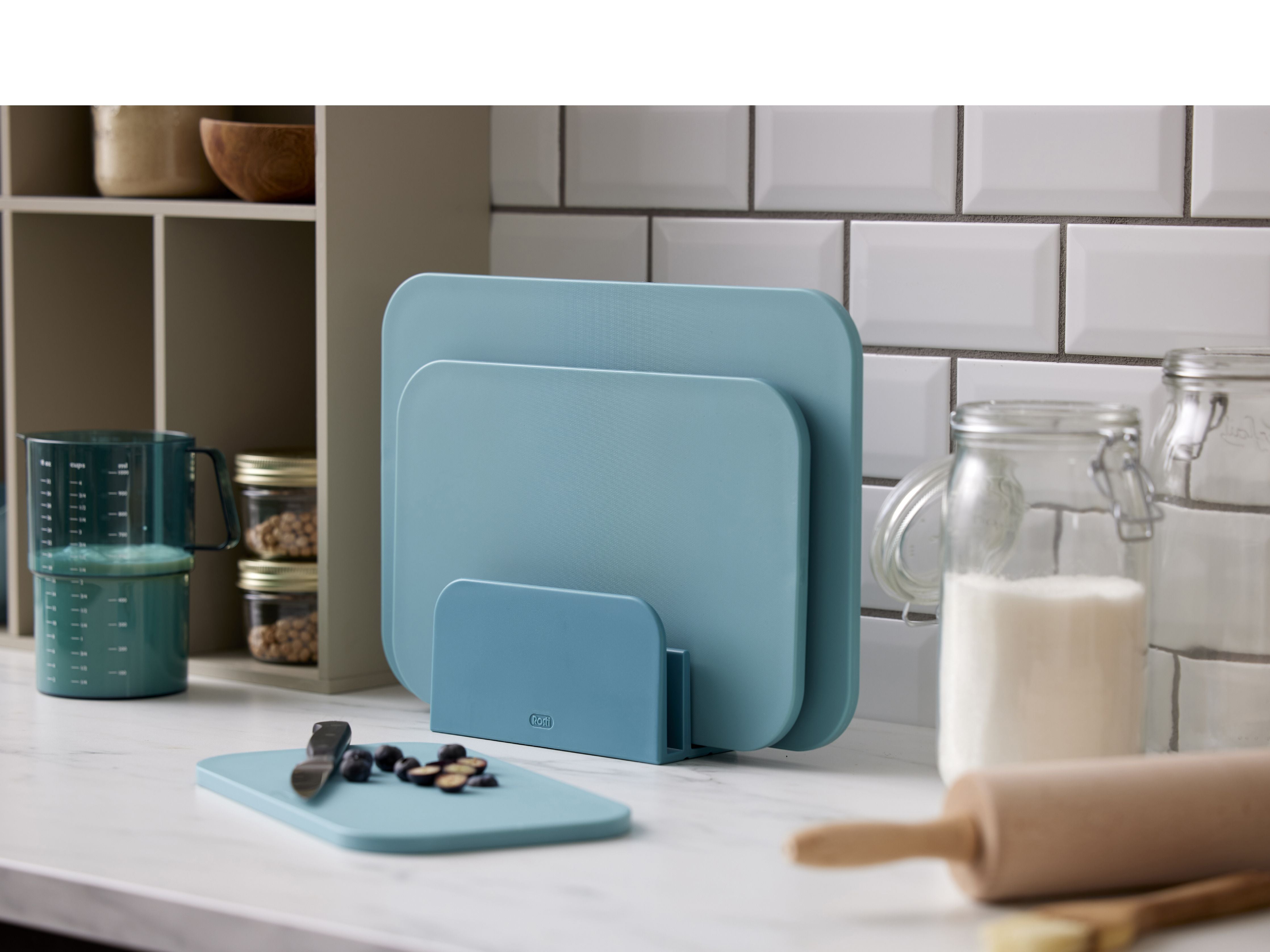 Rosti Choptima Cutting Board Set, Nordic Green