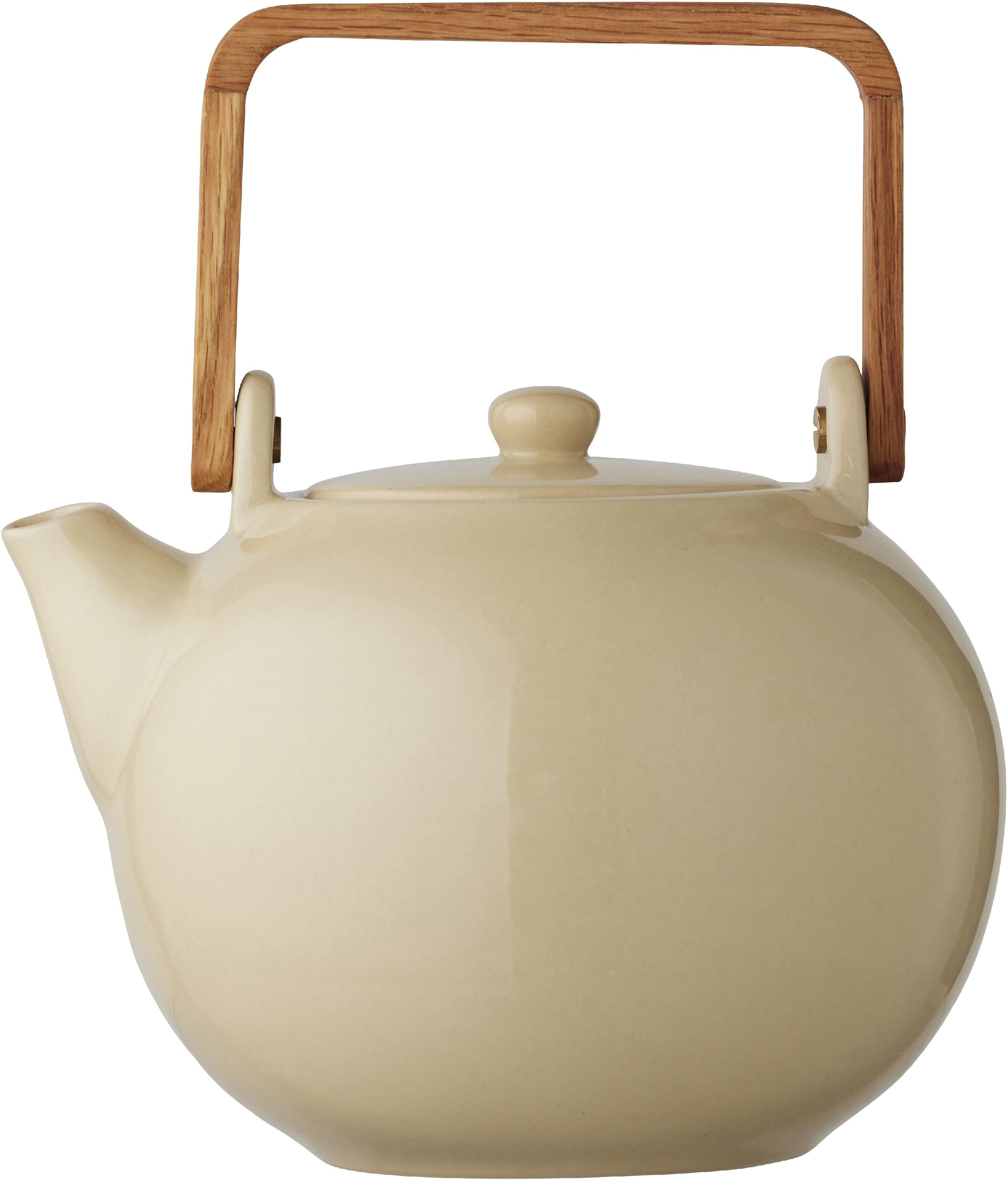 Bitz Teapot With Tea Strainer 1,2 L, Sand