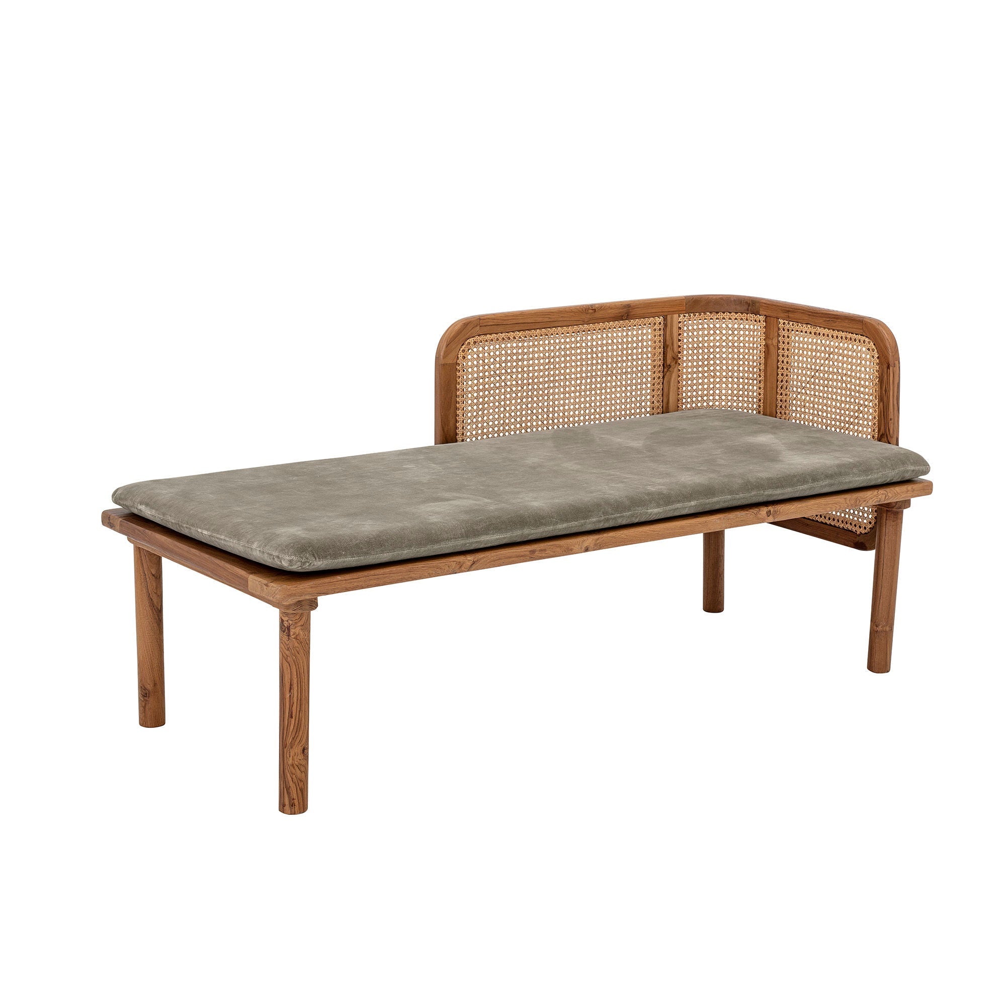 Creative Collection Felucca Daybed, Green, Teak