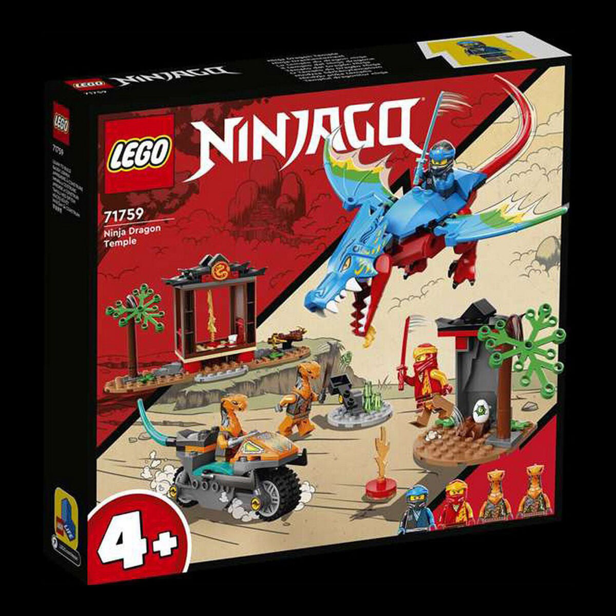 Playset Lego Ninjago Ninja Dragon Temple 161 Pieces 71759