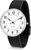 Arne Jacobsen Station Wristwatch ø40, Black Mesh