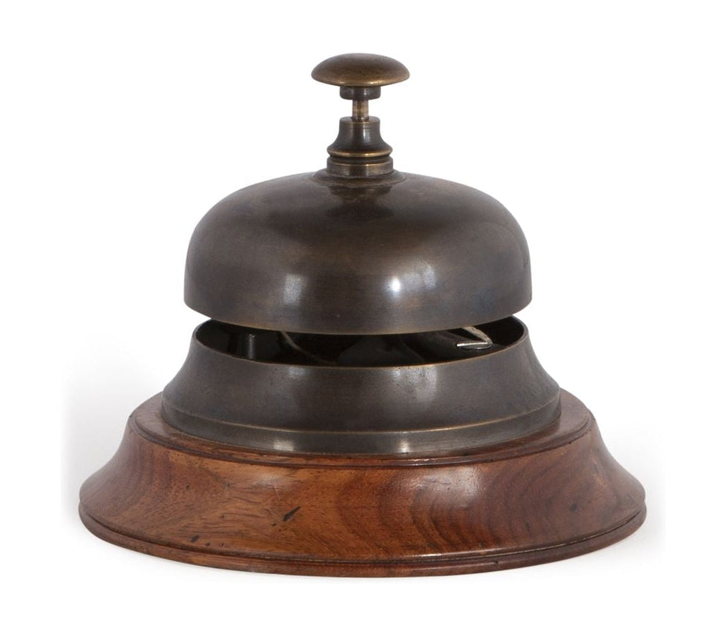 Authentic Models Sailor's Inn Reception Bell, Bronzed
