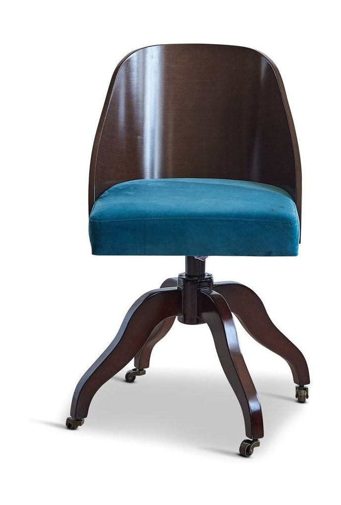 Authentic Models Desk Chair Bowl Shaped Backrest, Green