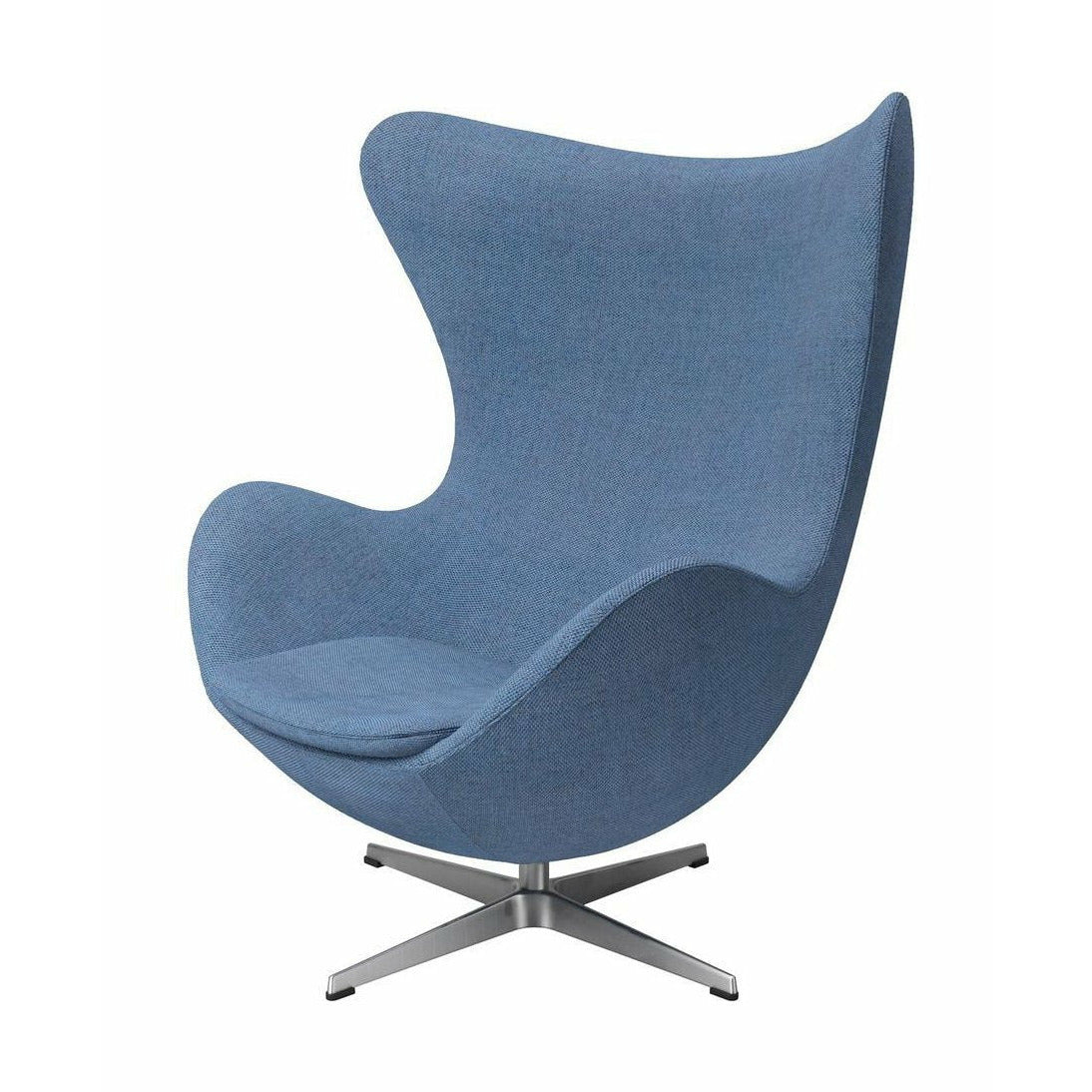Fritz Hansen The Egg Lounge Chair Fabric, Blue