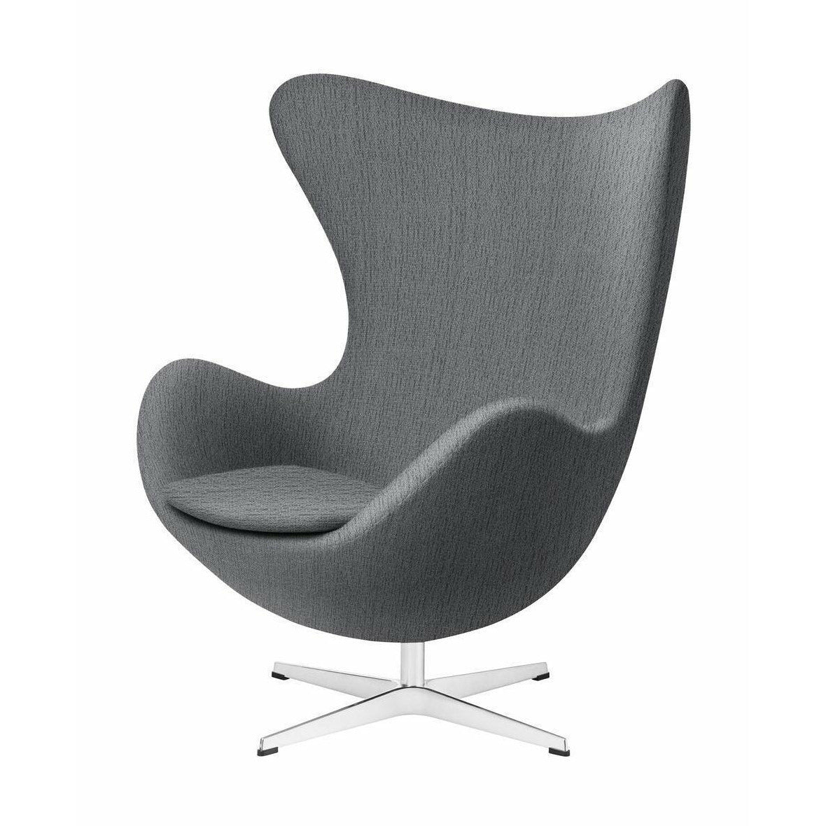Fritz Hansen The Egg Lounge Chair Fabric, Christianshavn Light Grey
