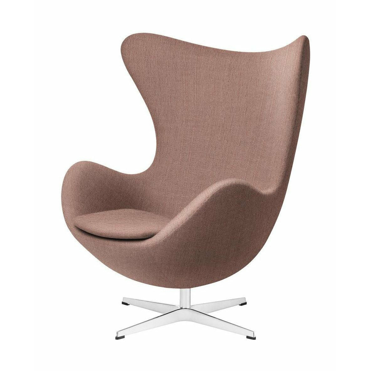 Fritz Hansen The Egg Lounge Chair Fabric, Christianshavn Orange/Red
