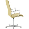 Fritz Hansen Oxford Premium Armchair Fabric Middle Backrest, Rime Yellow