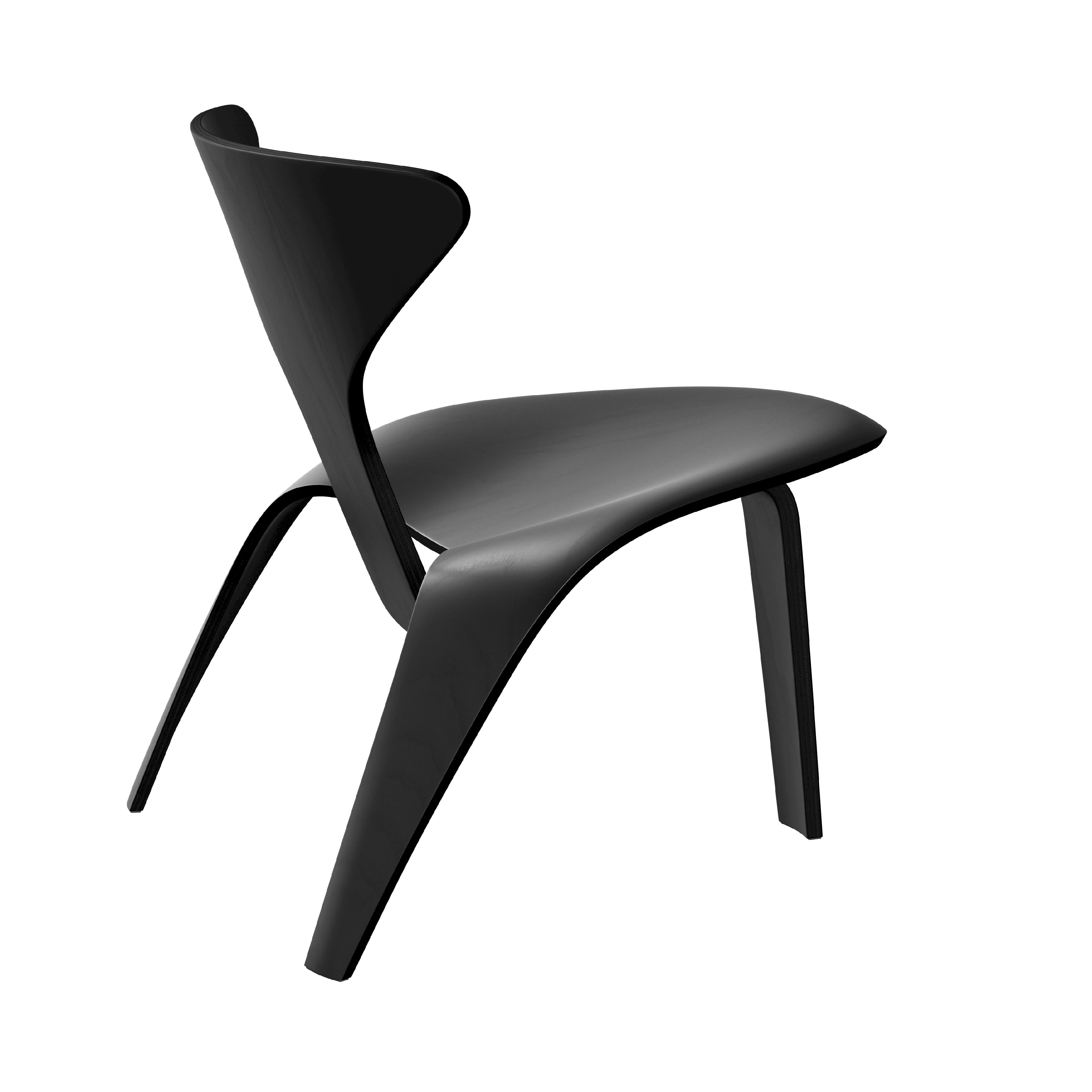 Fritz Hansen Pk0 A Lounge Chair, Black