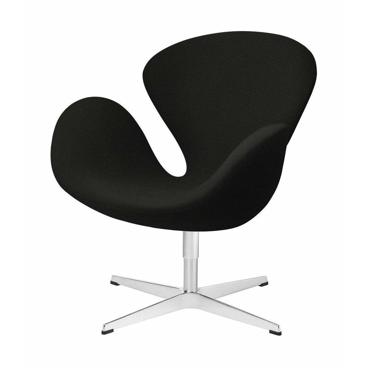 Fritz Hansen Swan Lounge Chair Fabric, Christianshavn Black Uni