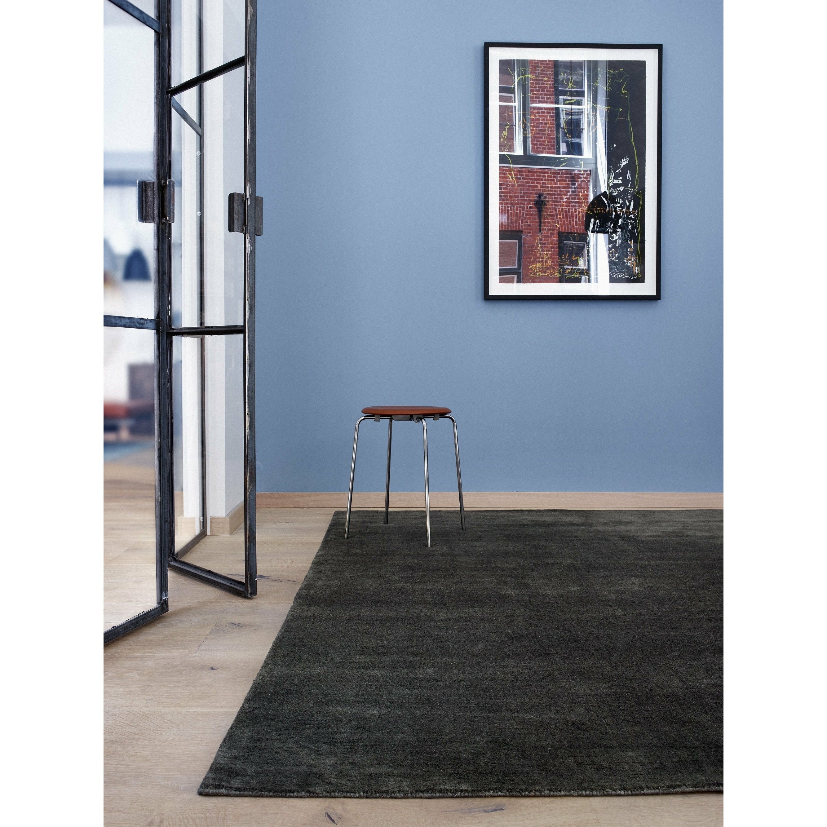 Massimo Earth Rug Charcoal, 200x300 Cm