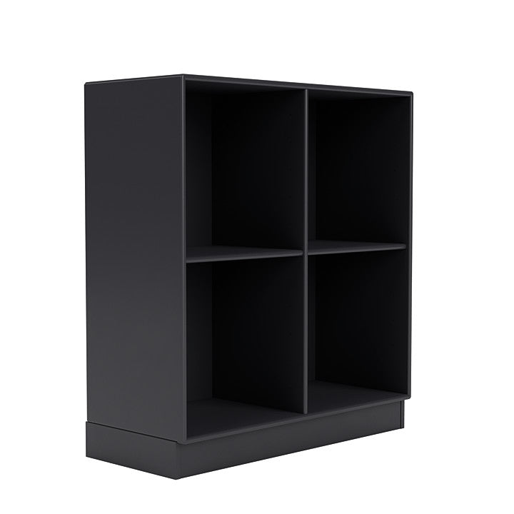 Montana Show Bookcase With 7 Cm Plinth, Anthracite