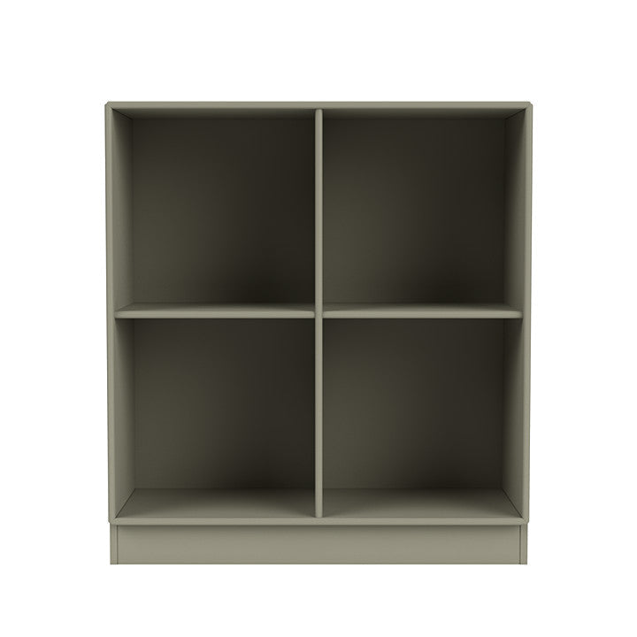Montana Show Bookcase With 7 Cm Plinth, Fennel Green