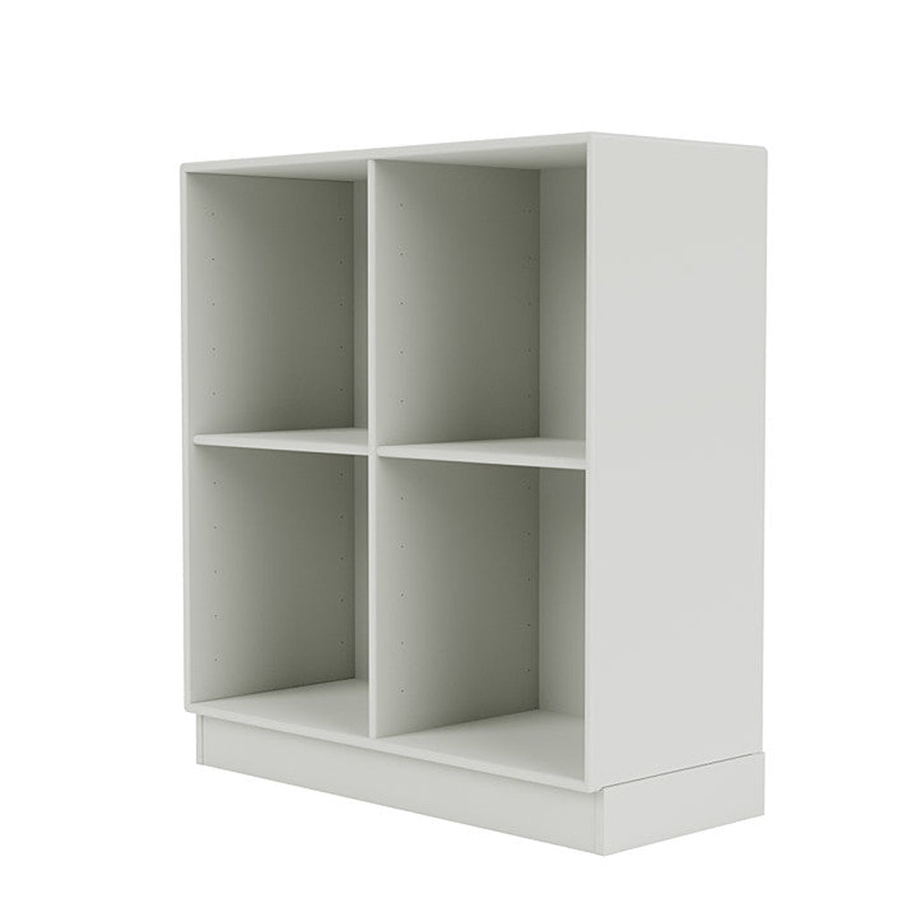 Montana Show Bookcase With 7 Cm Plinth, Nordic White