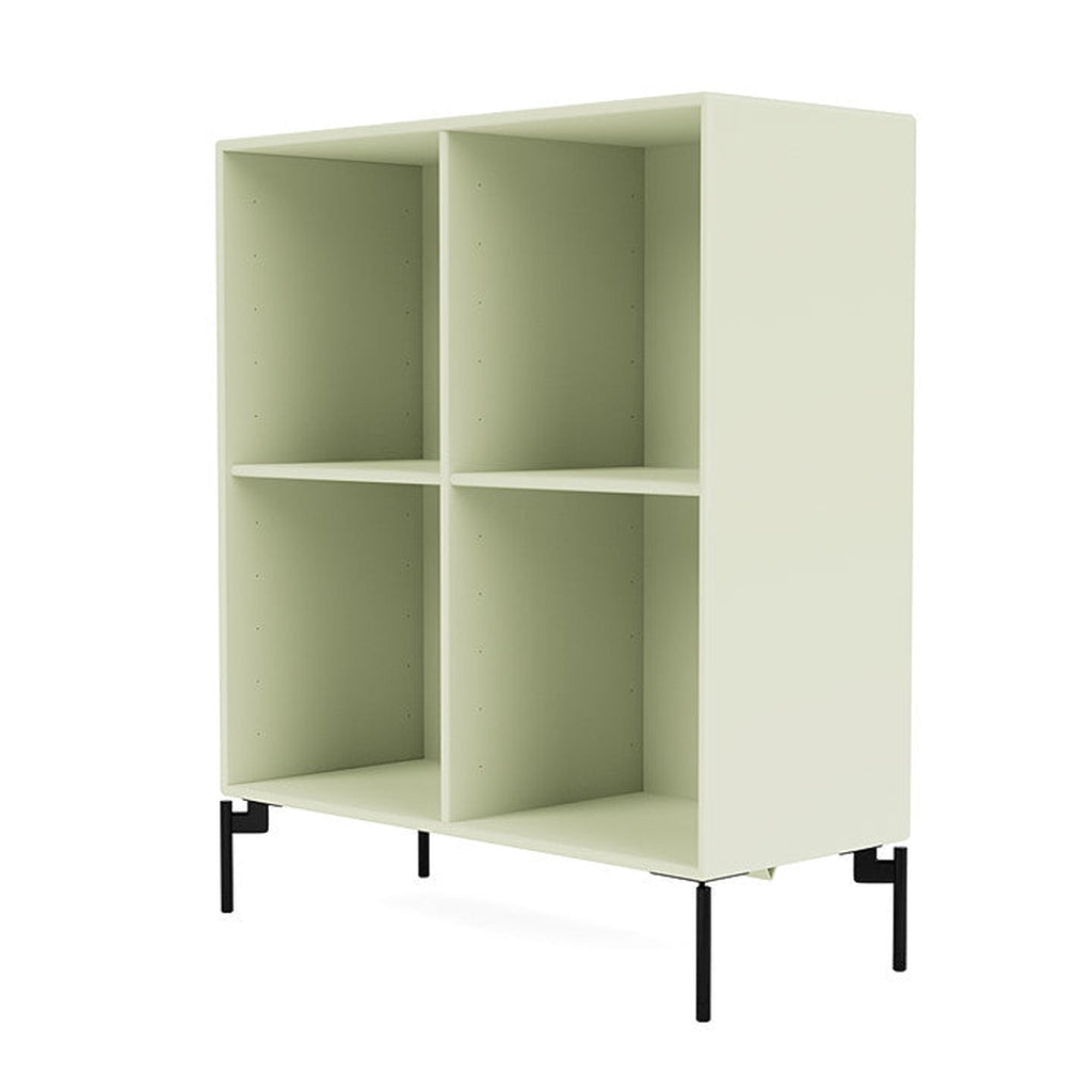Montana Show Bookcase With Legs, Pomelo/Black