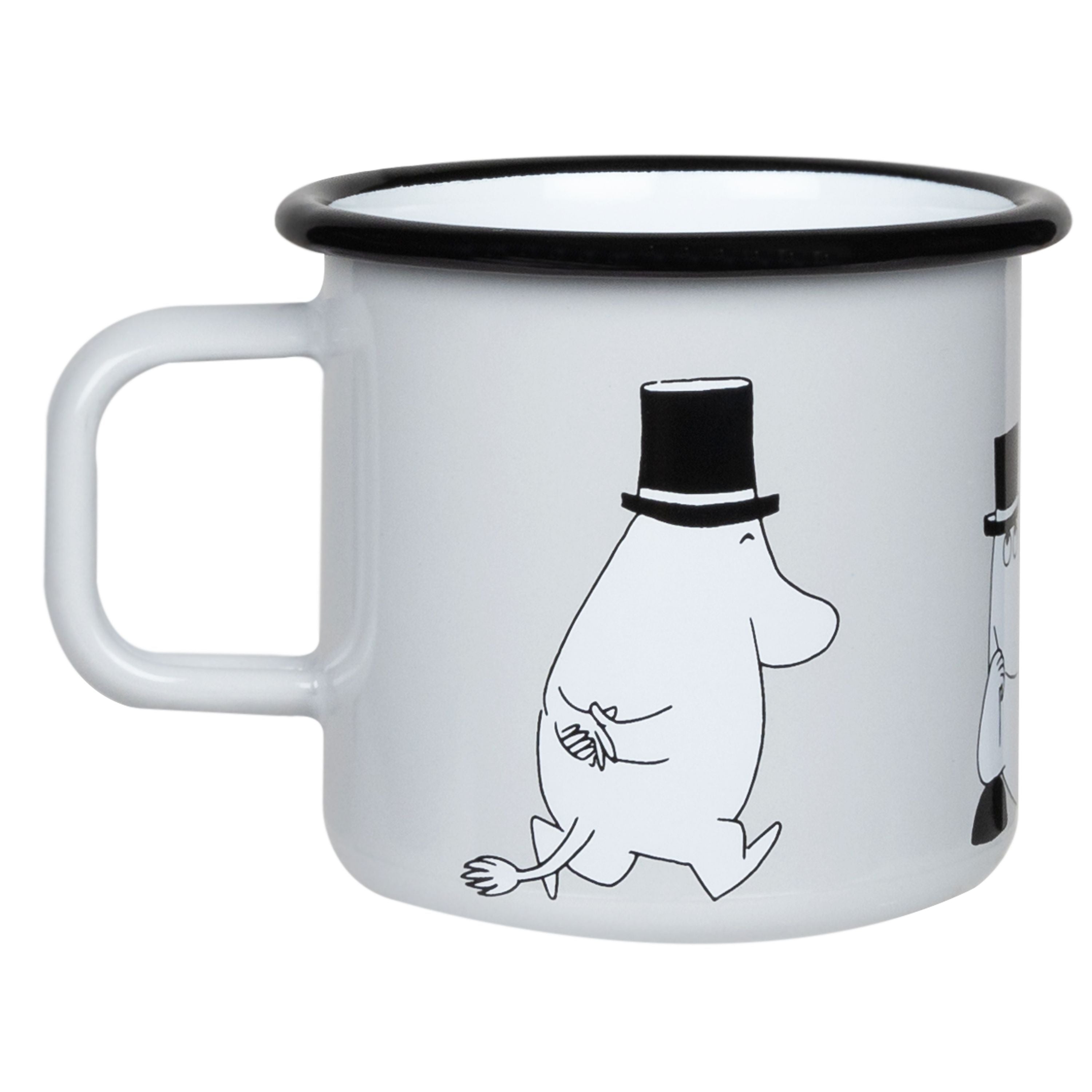 Muurla Moomin Retro Enamel Mug, Moominpappa