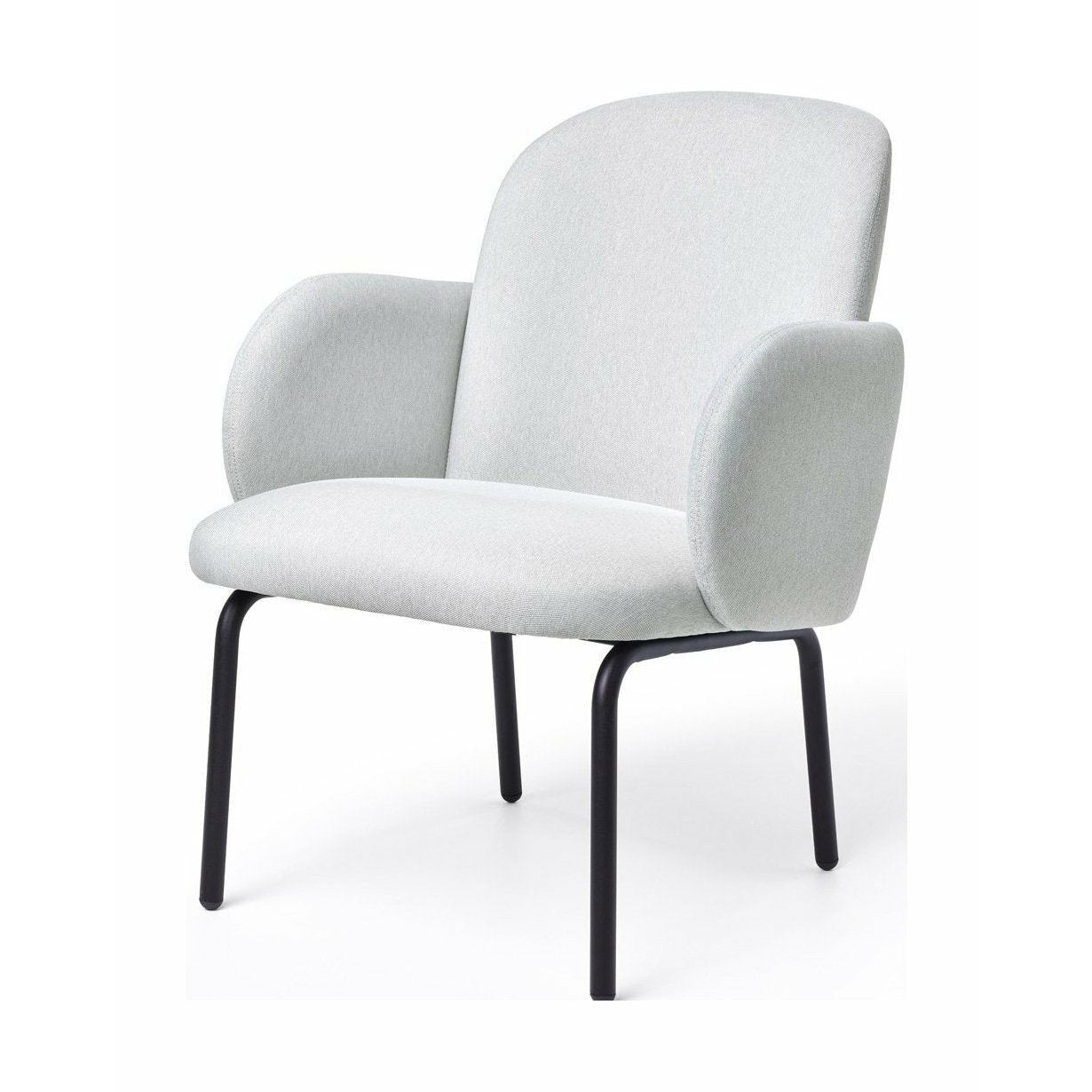 Puik Dost Lounge Chair Steel, Light Grey