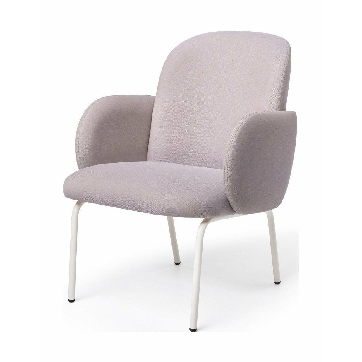 Puik Dost Lounge Chair Steel, Lilac Grey