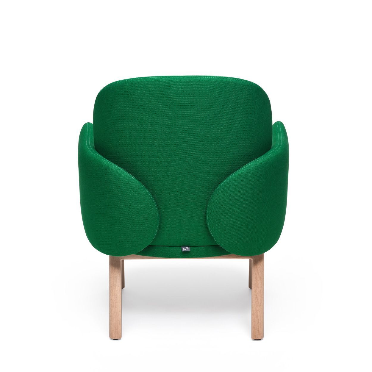 Puik Dost Lounge Chair Wood, Dark Green