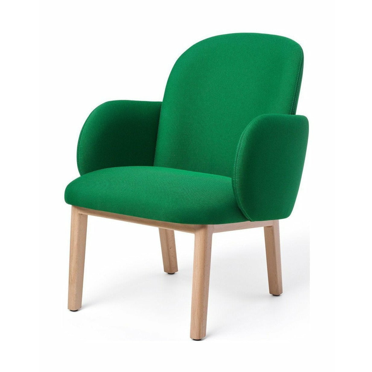 Puik Dost Lounge Chair Wood, Dark Green
