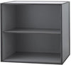 Audo Copenhagen Frame 49 Shelf Module, Dark Grey