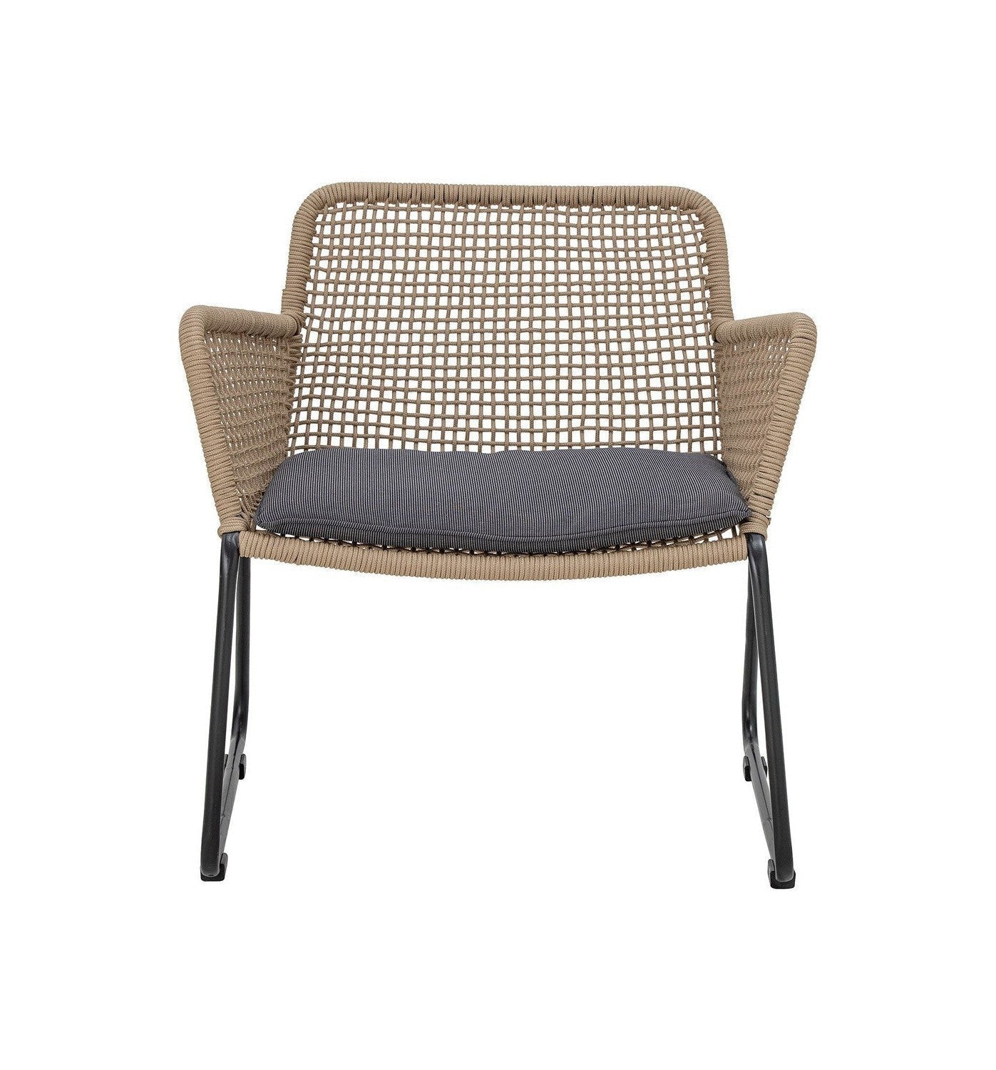 Bloomingville Mundo Lounge Chair, Brown, Metal