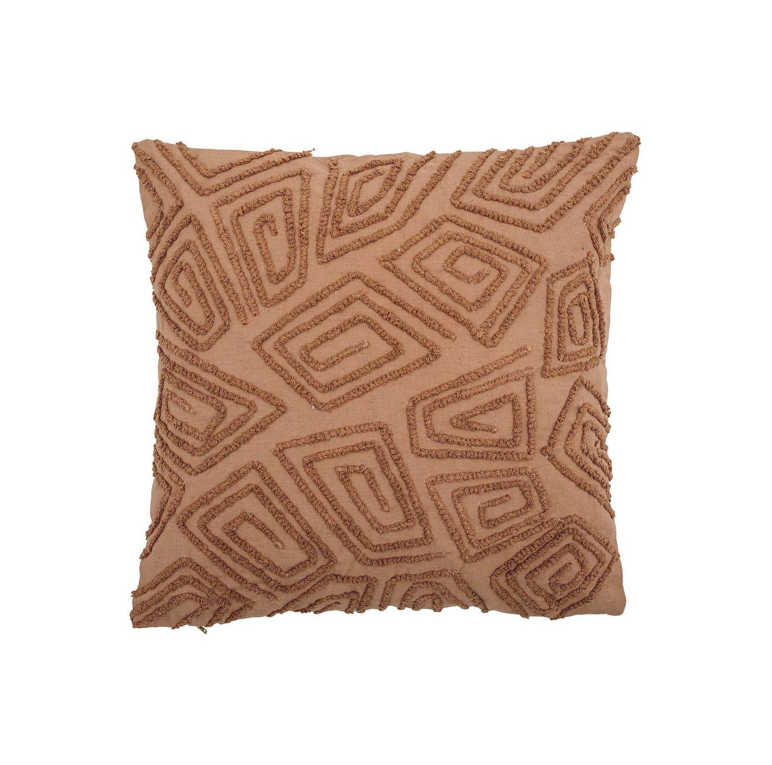 Bloomingville Watton Cushion, Brown, Cotton