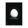  Egg Classic Poster Frame In Black Lacquered Wood 50x70 Cm Black Background