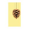  Pine Cone Classic Poster Without Frame 30 X40 Cm Yellow Background