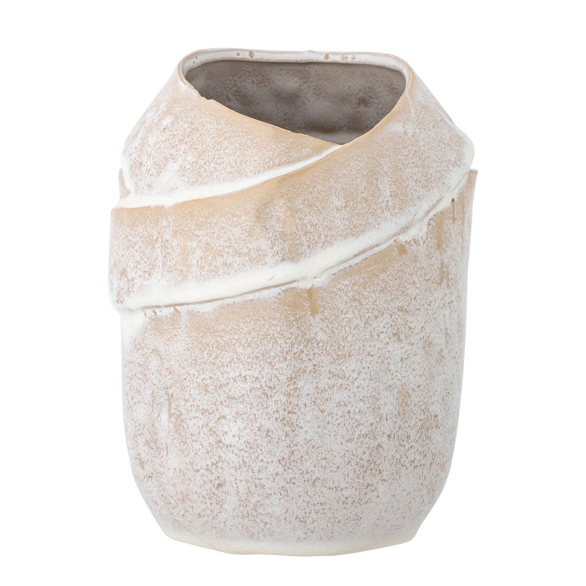 Bloomingville Abeera Vase, Nature, Stoneware
