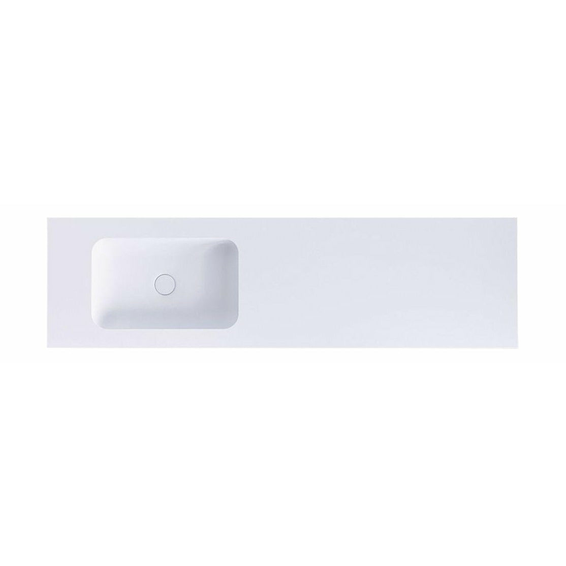 [product_category]-Copenhagen Bath Sq2 Left Wash Basin, L160 Cm-Copenhagen Bath-5700300400801-30040080-COP-1