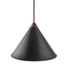  Namibia Pendant ø 35 Cm Black/Copper With Black Cable