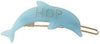 Design Letters Iconic Hair Clip, Hop, Blue