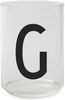 Design Letters Personal Drinking Glass A Z, G