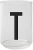 Design Letters Personal Drinking Glass A Z, T