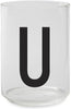 Design Letters Personal Drinking Glass A Z, U