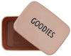 Design Letters Snack Box, Nude