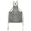 Dutchdeluxes Apron With Suspenders, Grey