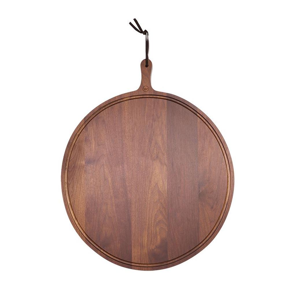 Dutchdeluxes Bread Board Xl Round, Walnut