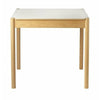 Fdb Møbler C44 Table 80x80 Cm, Natural/Beige Grey