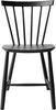 Fdb Møbler Poul Volther J46 Dining Chair Beech, Black, H 80cm