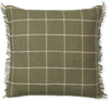 Ferm Living Calm Cushion, Olive/Off White