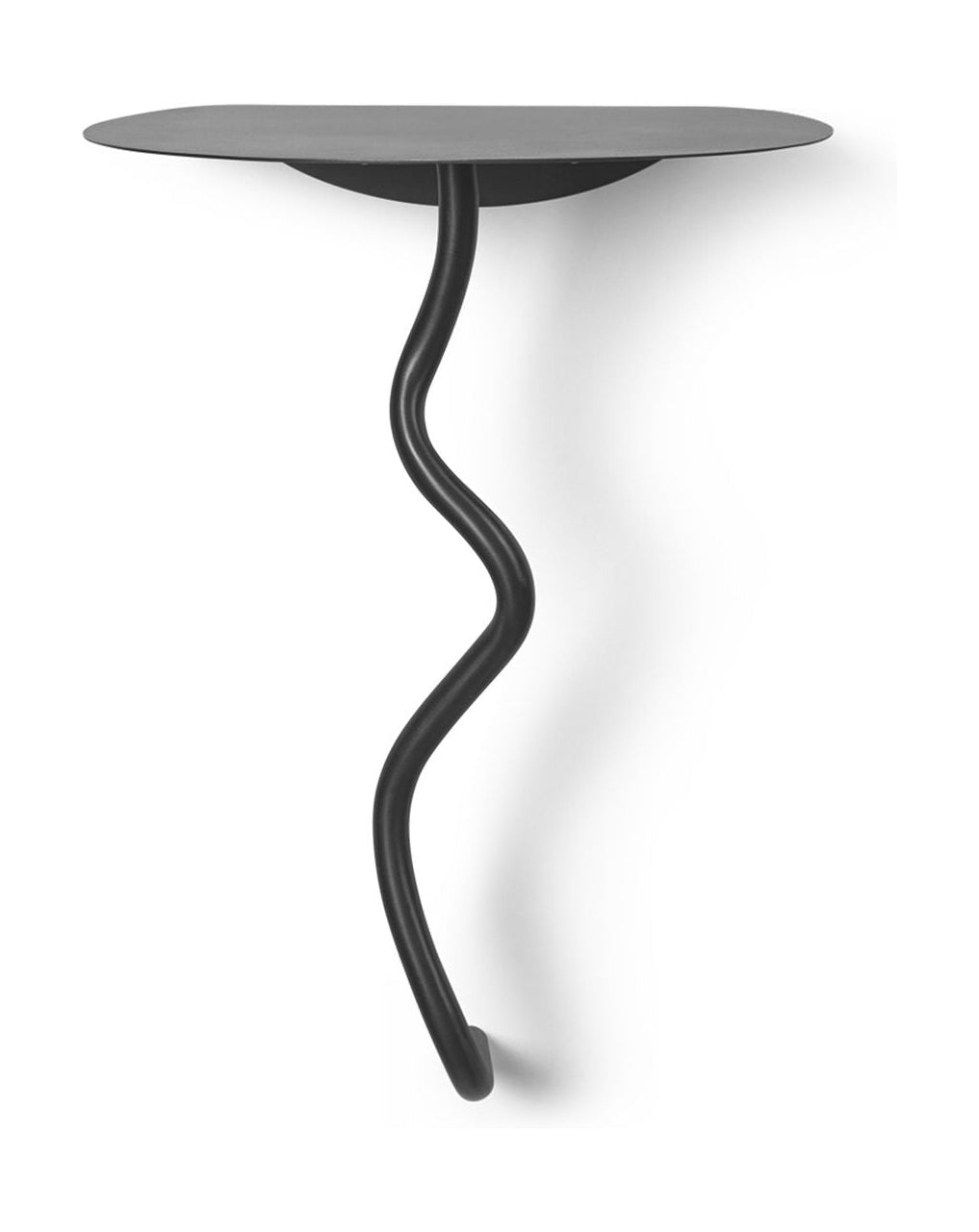 [product_category]-Ferm Living Curvature Wall Table, Black Brass-Ferm Living-5704723301936-1104267227-FER-1