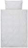 Ferm Living Dot Embroidery Bed Linen Light Grey, Baby