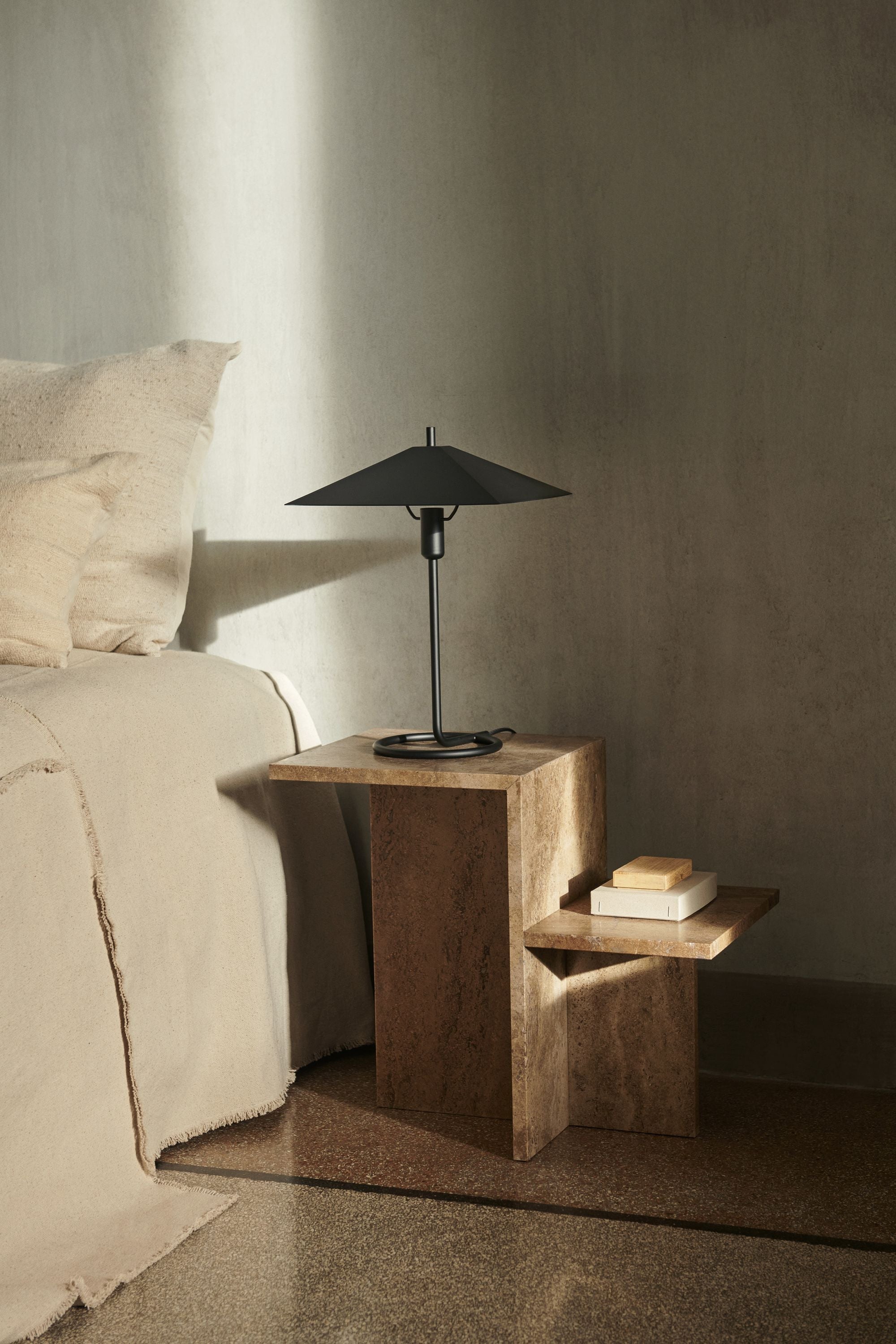 [product_category]-Ferm Living Filo Table Lamp, Square, Black/Black-Ferm Living-5704723297307-1104266764-FER-3