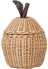 Ferm Living Pear Basket Braided, Small