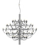  2097/75 Chandelier Frosted Bulbs Chrome