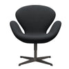 Fritz Hansen Swan Lounge Chair, Warm Graphite/Christianshavn Dark Grey