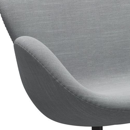 [product_category]-Fritz Hansen Swan Sofa 2 Seater, Warm Graphite/Sunniva Light Grey/Light Blue-Fritz Hansen-3321-SV133-WGBASE-FRI-7