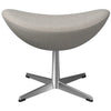 Fritz Hansen The Egg Footstool Fabric, Re Wood Grey/White