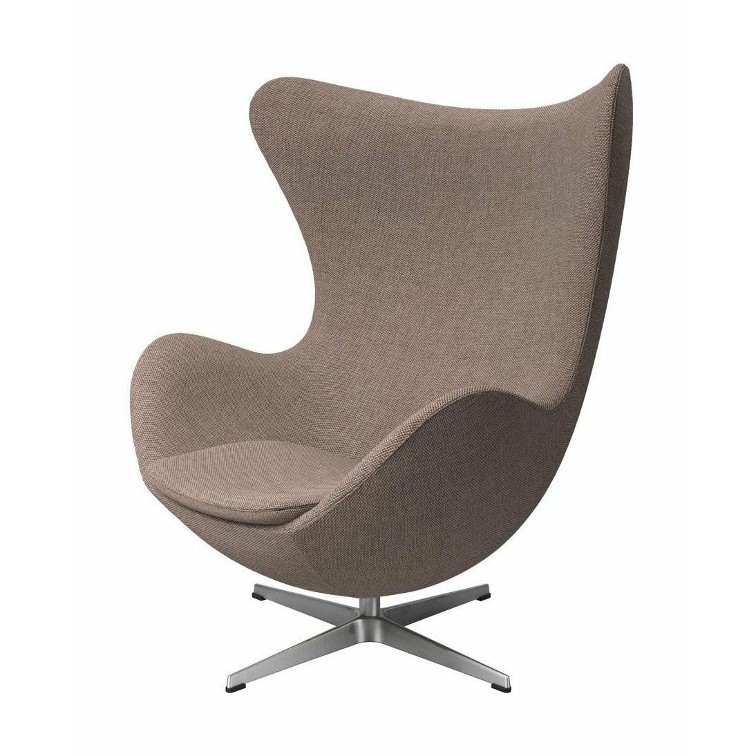 [product_category]-Fritz Hansen The Egg Lounge Chair Fabric, Beige-Fritz Hansen-3316-Alu-Re-Wool-628-FRI-1